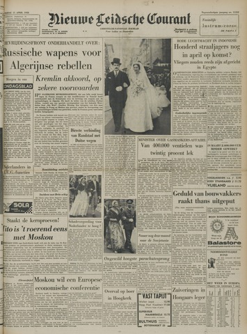 Nieuwe Leidsche Courant 1958-04-11