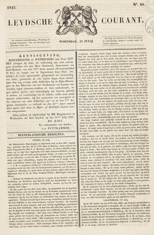 Leydse Courant 1845-07-23