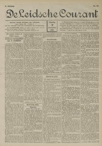Leidsche Courant 1909-12-07