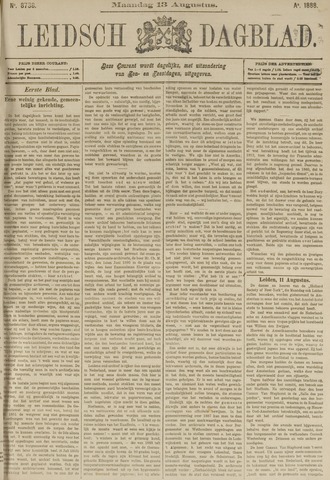 Leidsch Dagblad 1888-08-13