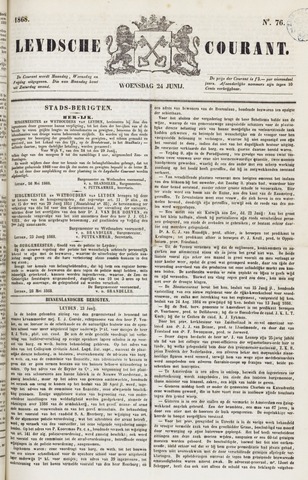 Leydse Courant 1868-06-24