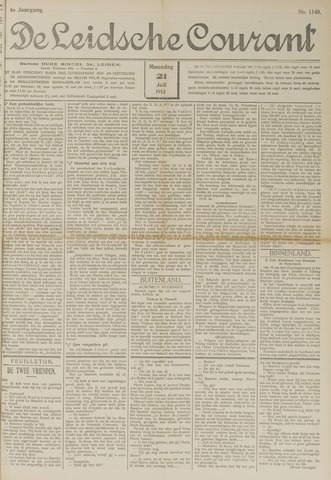 Leidsche Courant 1913-07-21