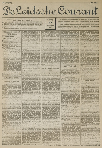 Leidsche Courant 1911-11-10