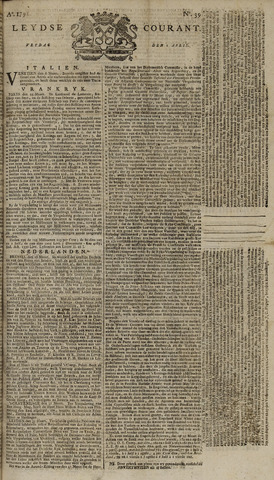 Leydse Courant 1791-04-01