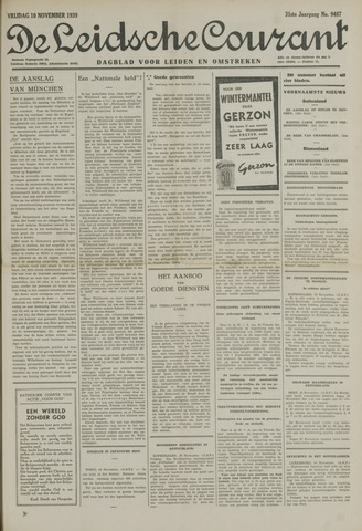 Leidsche Courant 1939-11-10