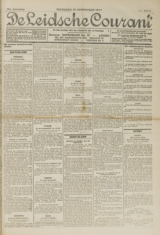 Leidsche Courant 1924-09-15