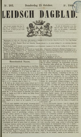 Leidsch Dagblad 1860-10-25