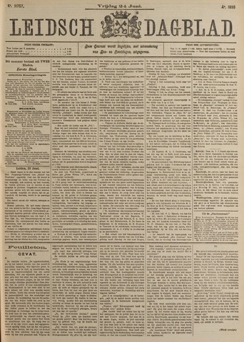 Leidsch Dagblad 1898-06-24