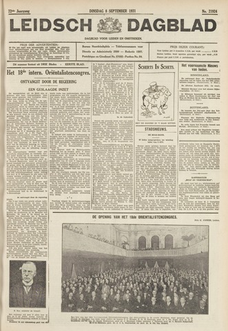 Leidsch Dagblad 1931-09-08