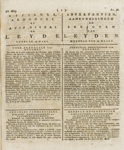 Leydse Courant 1813-03-29