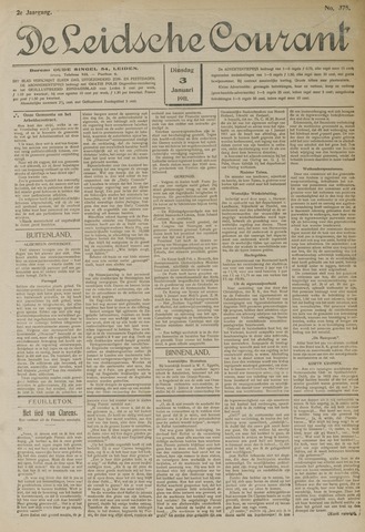 Leidsche Courant 1911-01-03