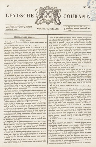 Leydse Courant 1852-03-03