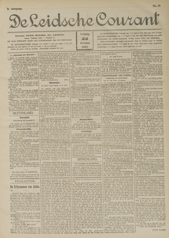 Leidsche Courant 1909-10-22