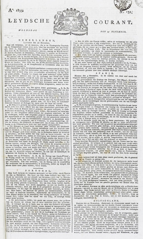 Leydse Courant 1833-11-27