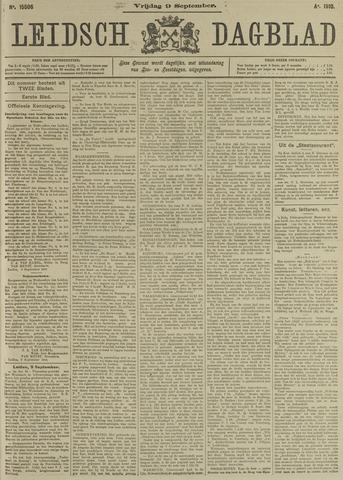 Leidsch Dagblad 1910-09-09