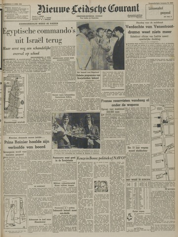 Nieuwe Leidsche Courant 1956-04-12