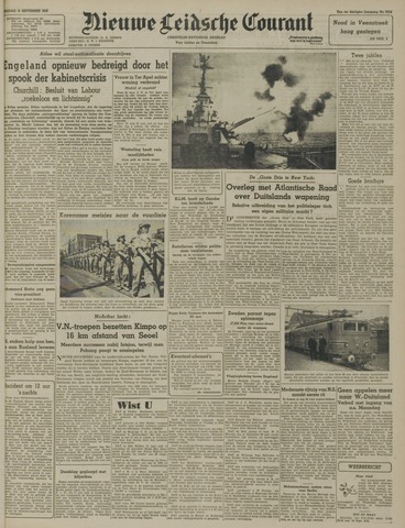 Nieuwe Leidsche Courant 1950-09-15