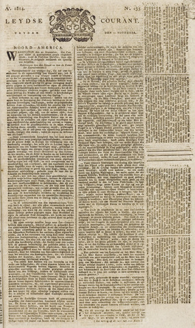 Leydse Courant 1814-11-11
