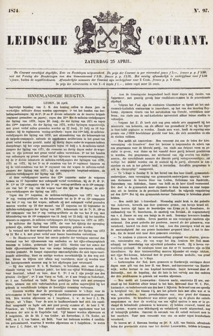 Leydse Courant 1874-04-25