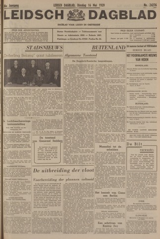 Leidsch Dagblad 1939-05-16