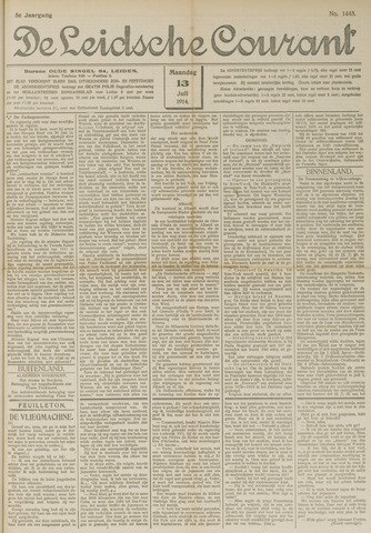 Leidsche Courant 1914-07-13