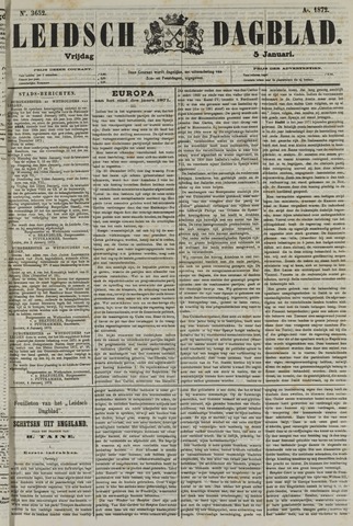 Leidsch Dagblad 1872-01-05