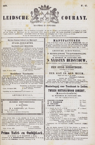 Leydse Courant 1878-01-21