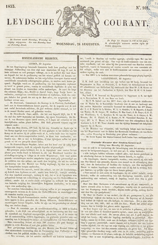 Leydse Courant 1853-08-24