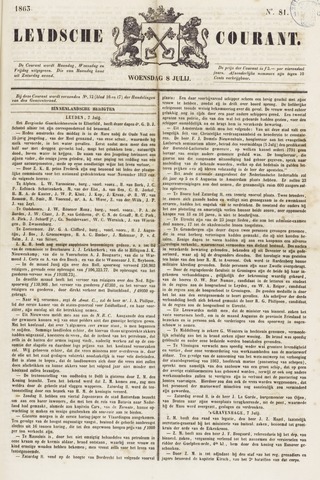 Leydse Courant 1863-07-08