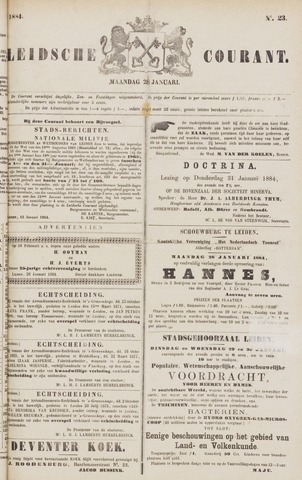 Leydse Courant 1884-01-28
