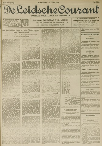 Leidsche Courant 1933-07-17