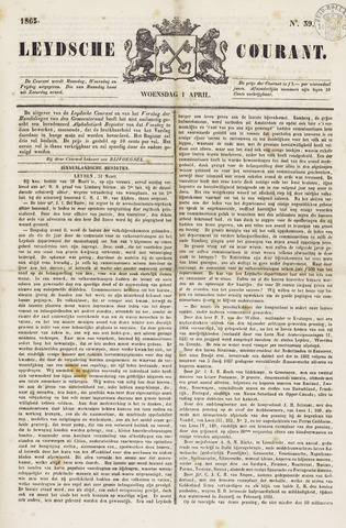 Leydse Courant 1863-04-01