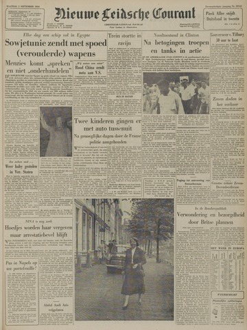 Nieuwe Leidsche Courant 1956-09-03