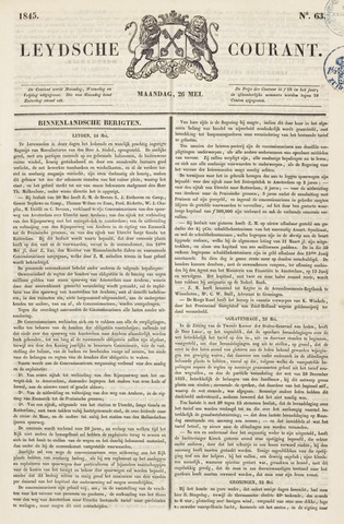 Leydse Courant 1845-05-26