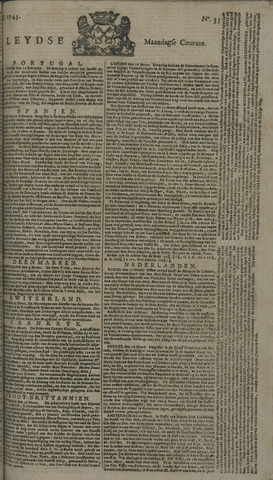 Leydse Courant 1745-03-22