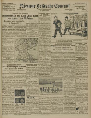 Nieuwe Leidsche Courant 1950-11-09