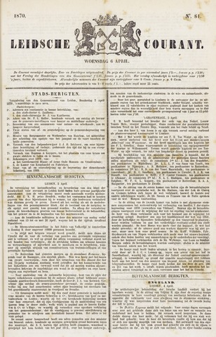 Leydse Courant 1870-04-06