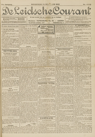 Leidsche Courant 1922-12-21