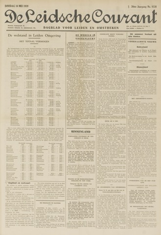 Leidsche Courant 1939-05-16