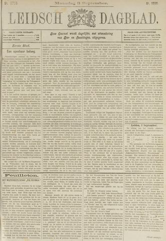 Leidsch Dagblad 1888-09-03