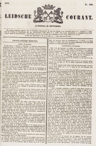 Leydse Courant 1874-09-26