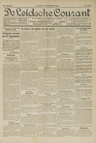 Leidsche Courant 1927-12-27