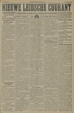 Nieuwe Leidsche Courant 1925-08-21