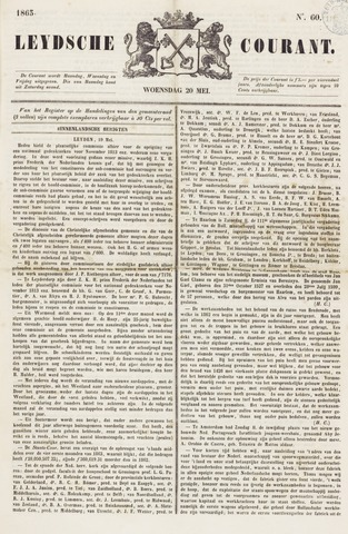 Leydse Courant 1863-05-20