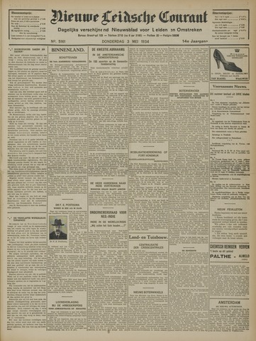 Nieuwe Leidsche Courant 1934-05-03