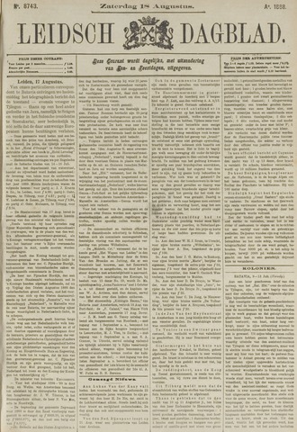 Leidsch Dagblad 1888-08-18