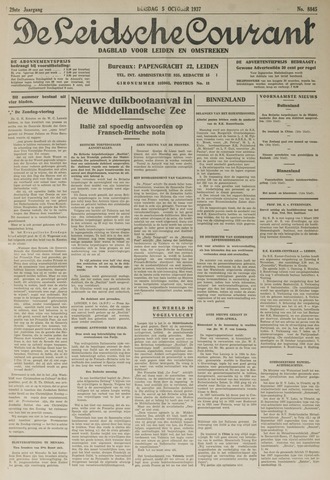 Leidsche Courant 1937-10-05
