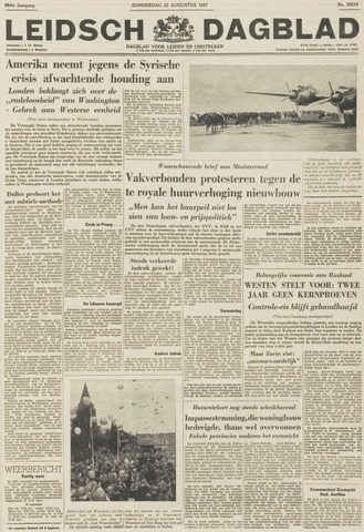 Leidsch Dagblad 1957-08-22
