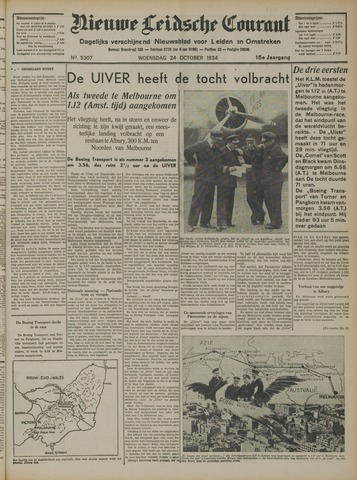 Nieuwe Leidsche Courant 1934-10-24