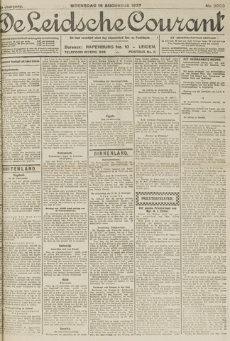 Leidsche Courant 1922-08-16